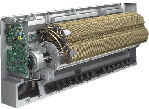 warmtewisselaar airco indoor unit